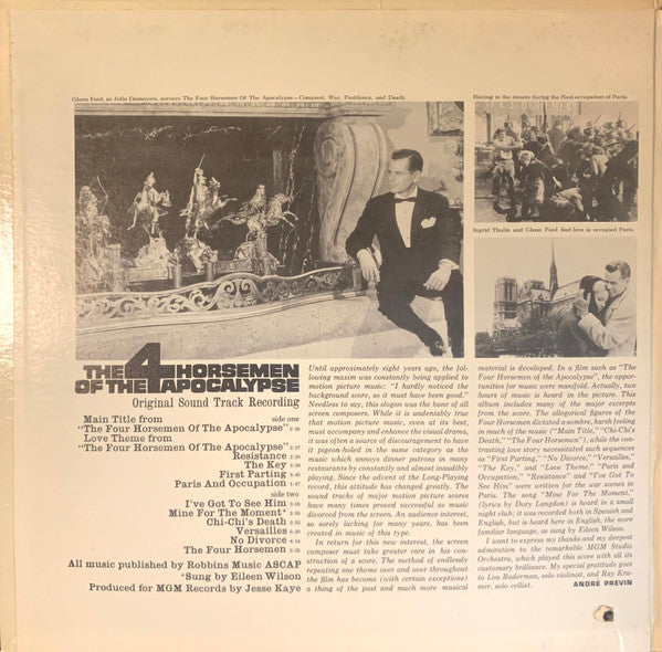 André Previn - The 4 Horsemen Of The Apocalypse (Original Sound Track)