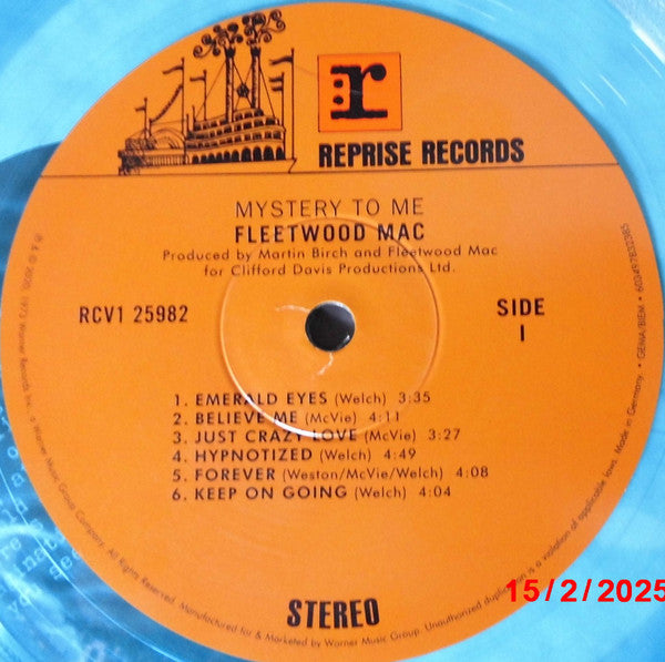 Fleetwood Mac - Mystery To Me (50th Anniversary Ocean Blue Vinyl)