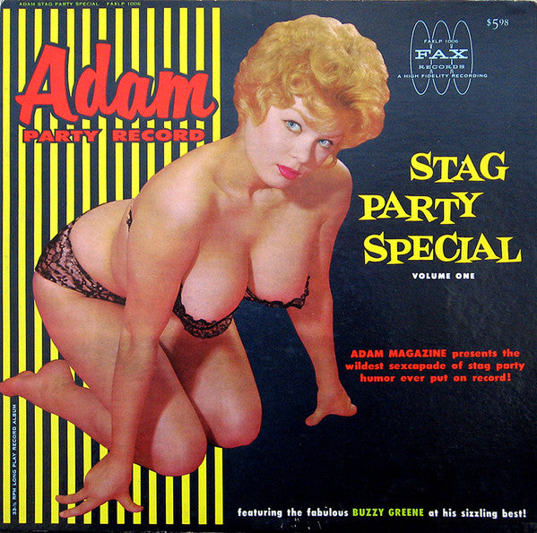 Buzzy Greene - Stag Party Special Volume One