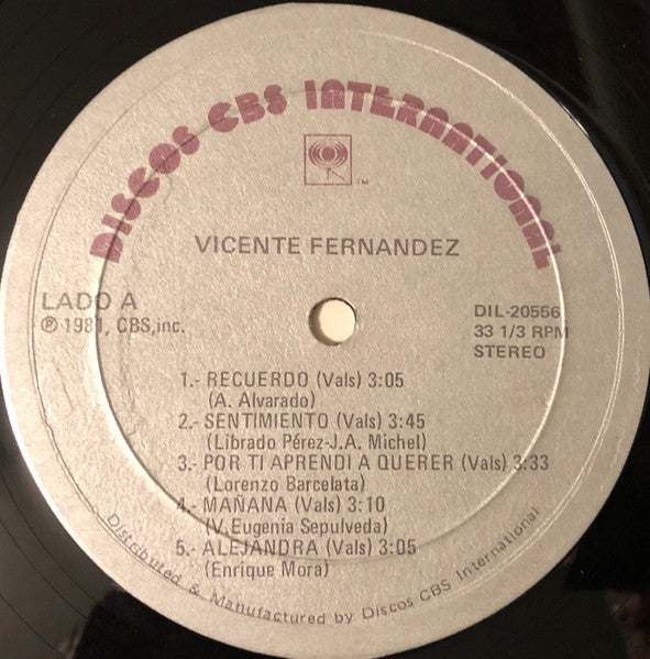 Vicente Fernandez - Valses Del Recuerdo