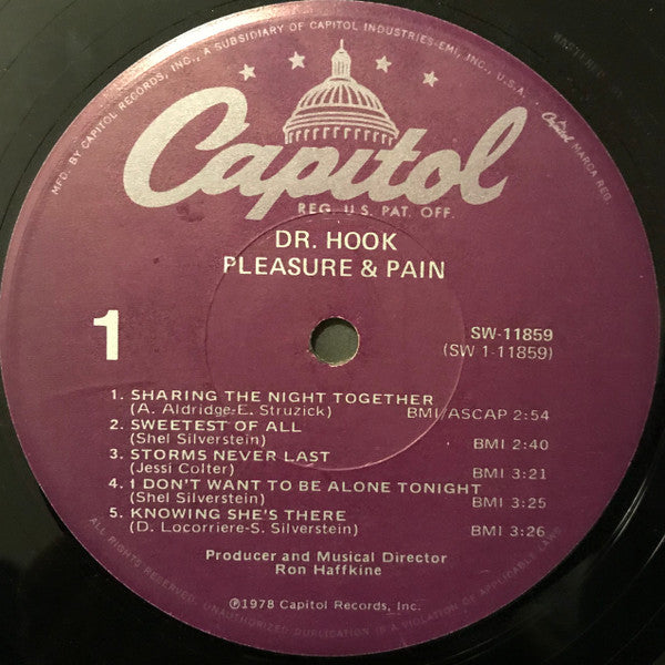Dr. Hook - Pleasure & Pain