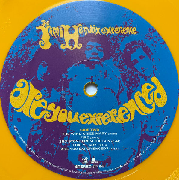 The Jimi Hendrix Experience - Are You Experienced [YELLOW VINYL]