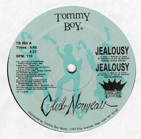 Club Nouveau - Jealousy