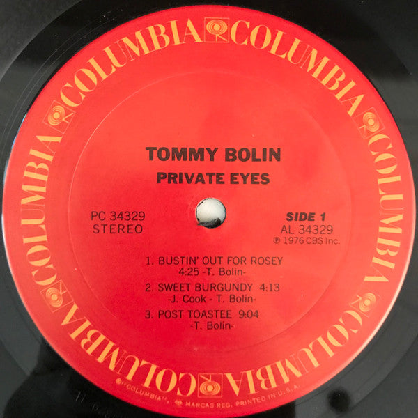 Tommy Bolin - Private Eyes