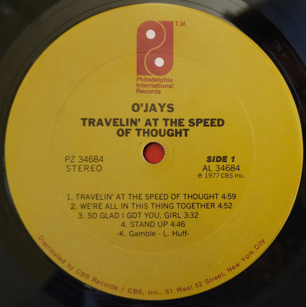 The O'Jays - Travelin' At The Speed Of Thought