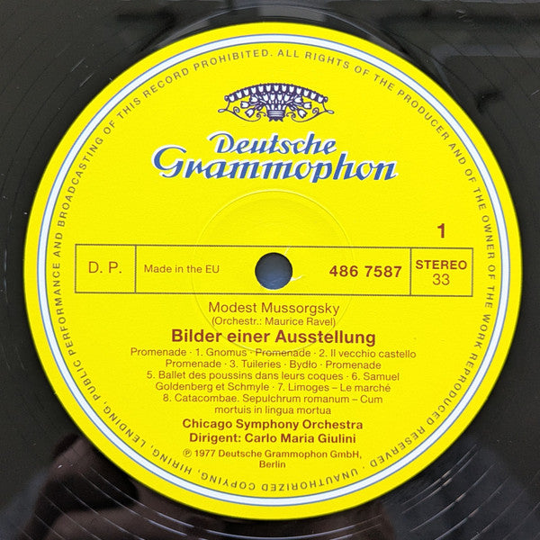 Carlo Maria Giulini - Bilder Einer Ausstellung = Pictures At An Exhibition / Symphonie Classique