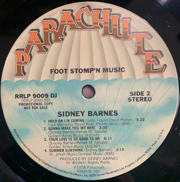 Sidney Barnes - Foot Stompin' Music