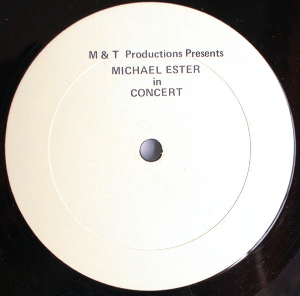 Michael Ester - Live In Concert