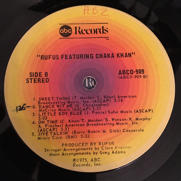 Rufus & Chaka Khan - Rufus Featuring Chaka Khan
