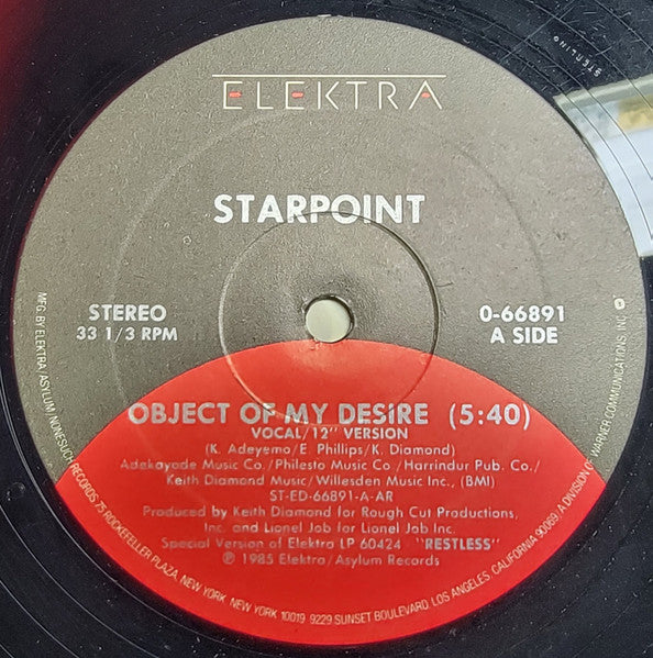 Starpoint - Object Of My Desire