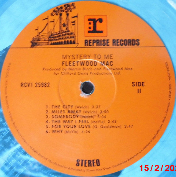 Fleetwood Mac - Mystery To Me (50th Anniversary Ocean Blue Vinyl)