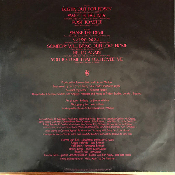 Tommy Bolin - Private Eyes