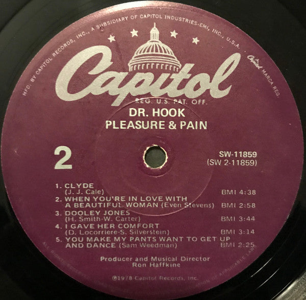 Dr. Hook - Pleasure & Pain