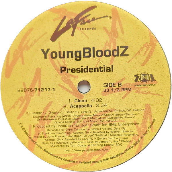 YoungBloodZ - Presidential