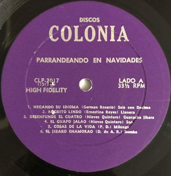 El Jibarito De Lares - Parrandeando En Navidades