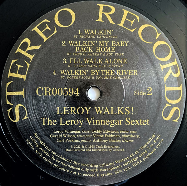 Leroy Walks!