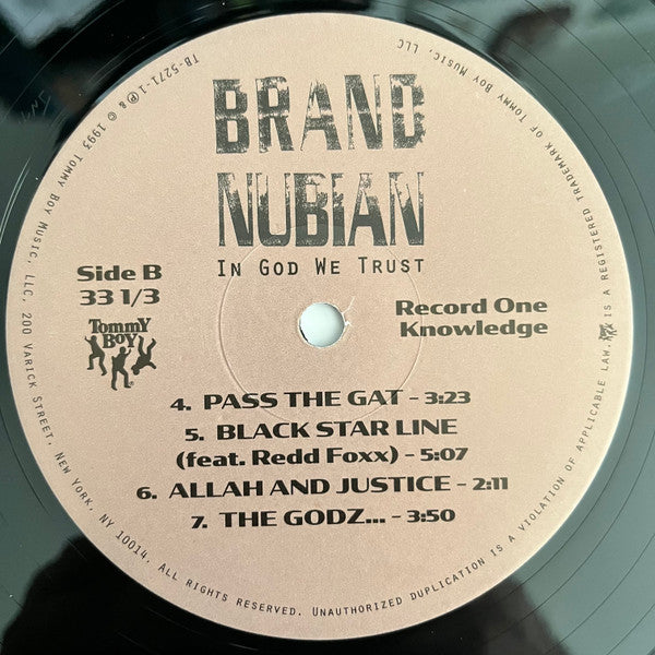 Brand Nubian - In God We Trust
