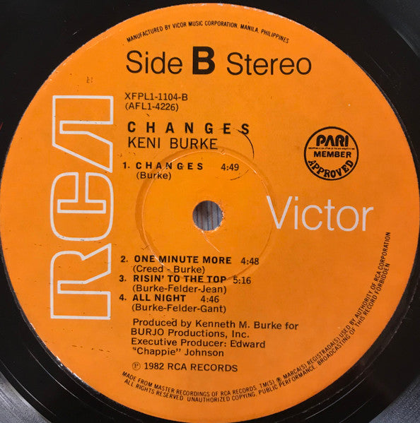 Keni Burke - Changes