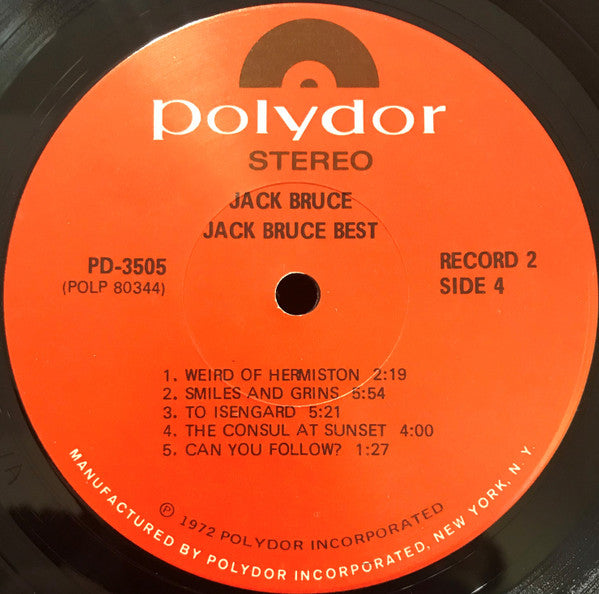 Jack Bruce - At His Best