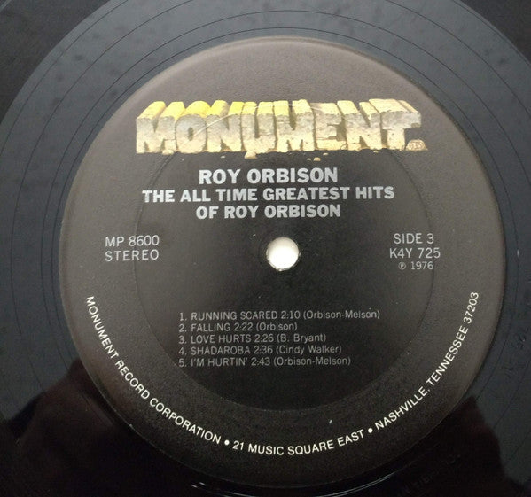 Roy Orbison - The All Time Greatest Hits Of Roy Orbison