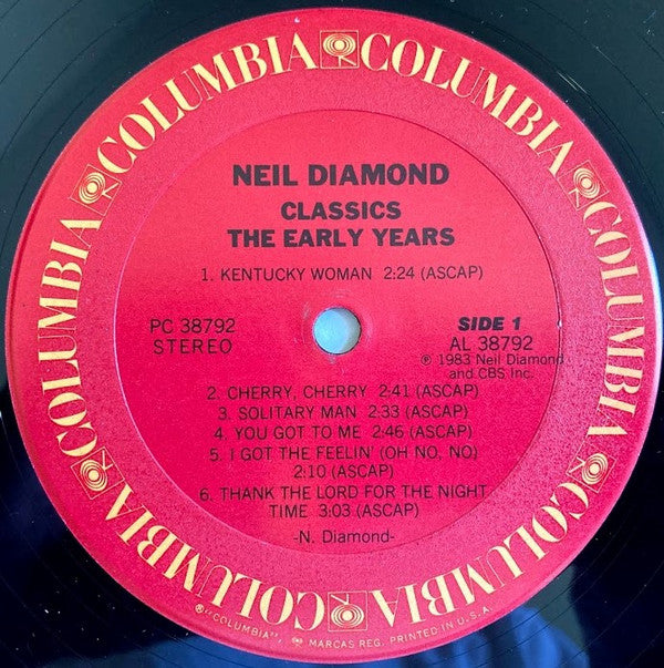 Neil Diamond - Classics The Early Years