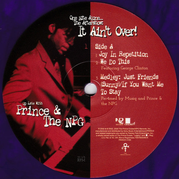 One Nite Alone... The Aftershow: It Ain't Over! (Up Late With Prince & The NPG) [PURPLE VINYL]