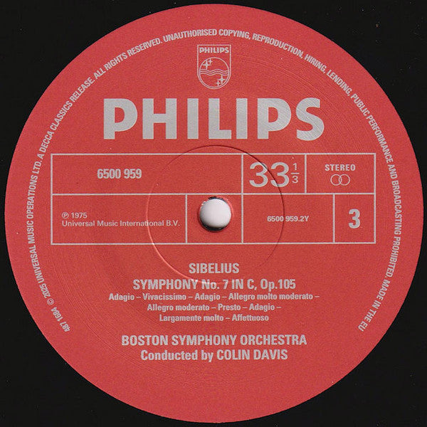 Jean Sibelius - Symphonies Nos. 5 And 7 / Tapiola