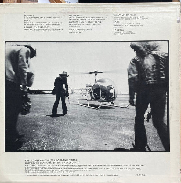 Randy California - Kapt. Kopter And The (Fabulous) Twirly Birds