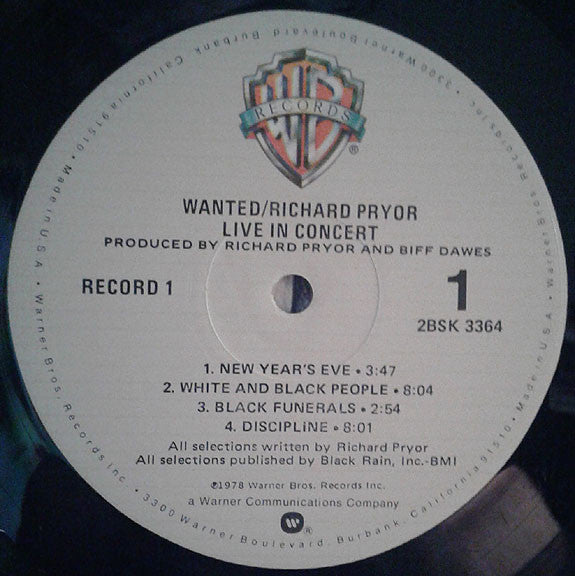 Richard Pryor - Wanted: Live In Concert