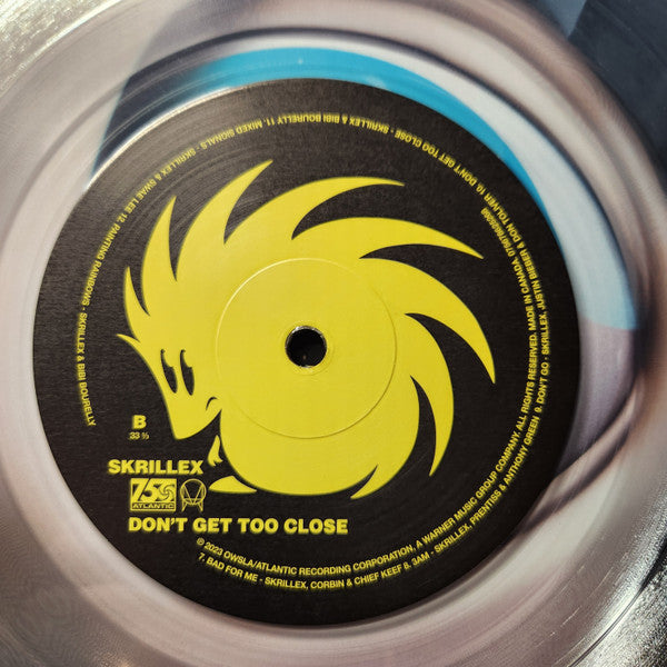 Skrillex - Don’t Get Too Close (CLEAR VINYL)