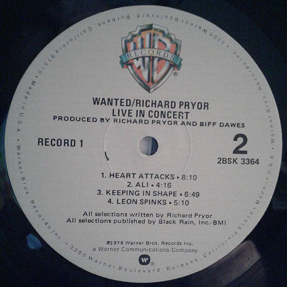 Richard Pryor - Wanted: Live In Concert