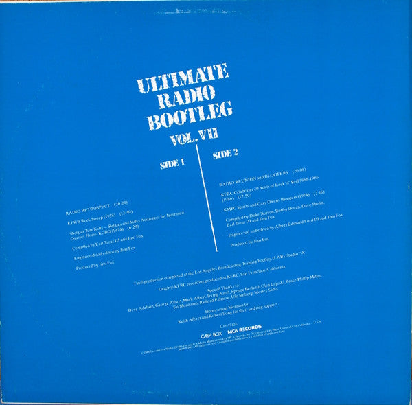 Various - Ultimate Radio Bootleg Vol. VII