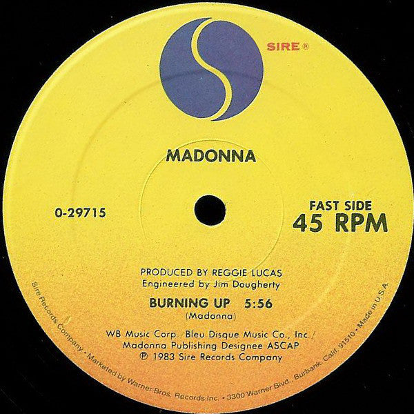 Madonna - Burning Up / Physical Attraction