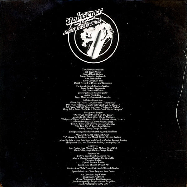 Bob Seger And The Silver Bullet Band - Stranger In Town