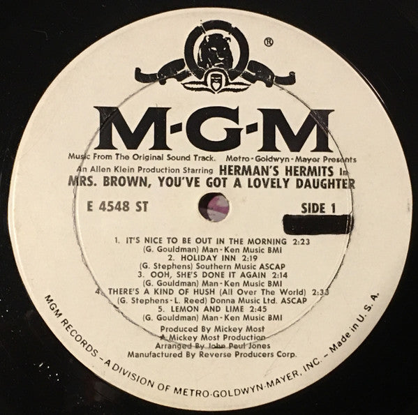 Mrs. Brown, You've Got A Lovely Daughter (Music From The Original Sound Track)