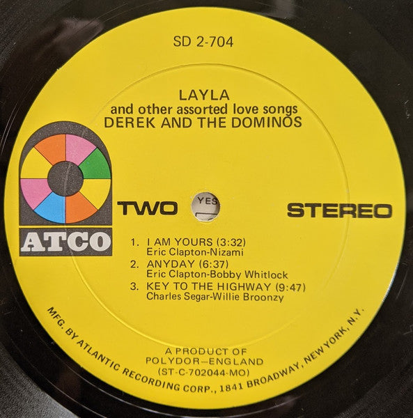 Derek & The Dominos - Layla And Other Assorted Love Songs