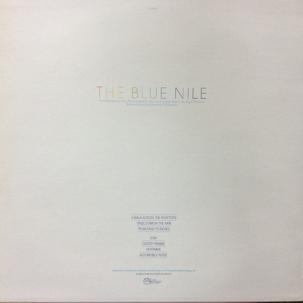The Blue Nile - A Walk Across The Rooftops
