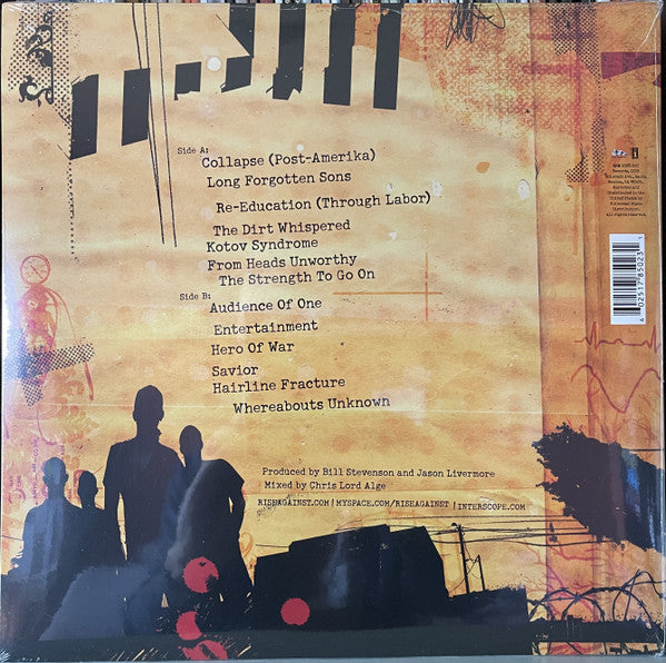 Rise Against - Appeal To Reason