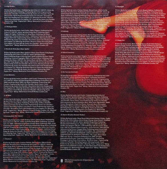 Kali Uchis - Red Moon In Venus [INDIE EXCLUSIVE RED VINYL]