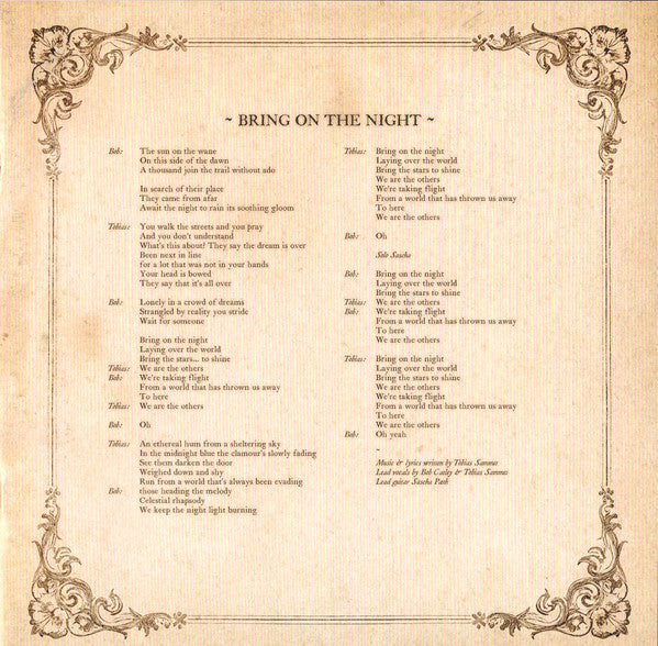 Tobias Sammet's Avantasia - Here Be Dragons