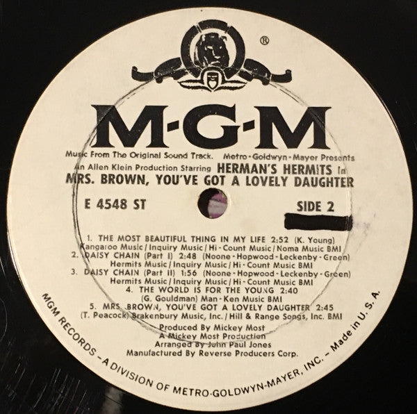 Mrs. Brown, You've Got A Lovely Daughter (Music From The Original Sound Track)