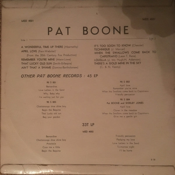 Pat Boone