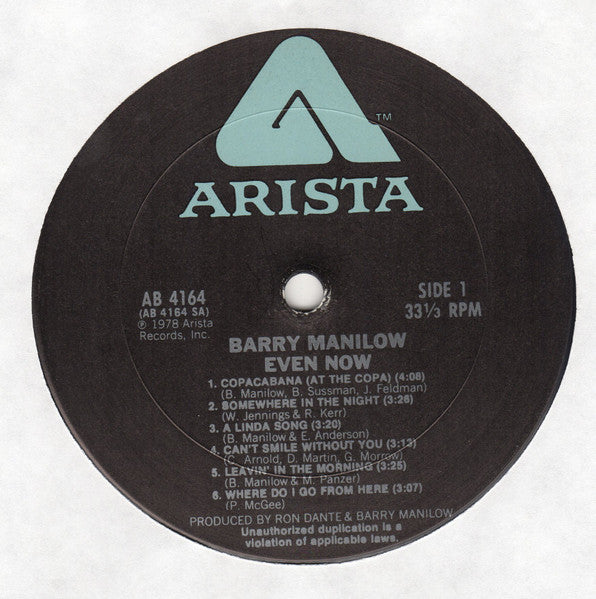 Barry Manilow - Even Now