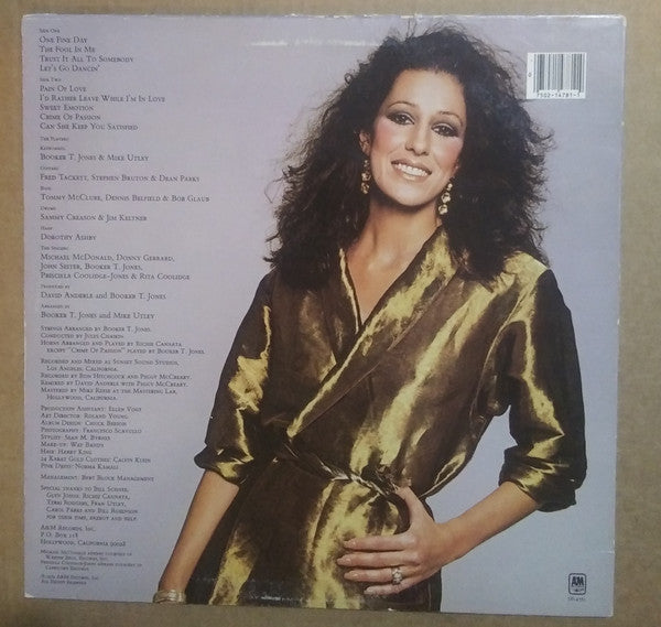 Rita Coolidge - Satisfied