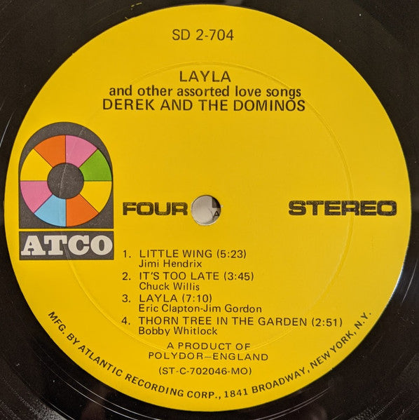 Derek & The Dominos - Layla And Other Assorted Love Songs