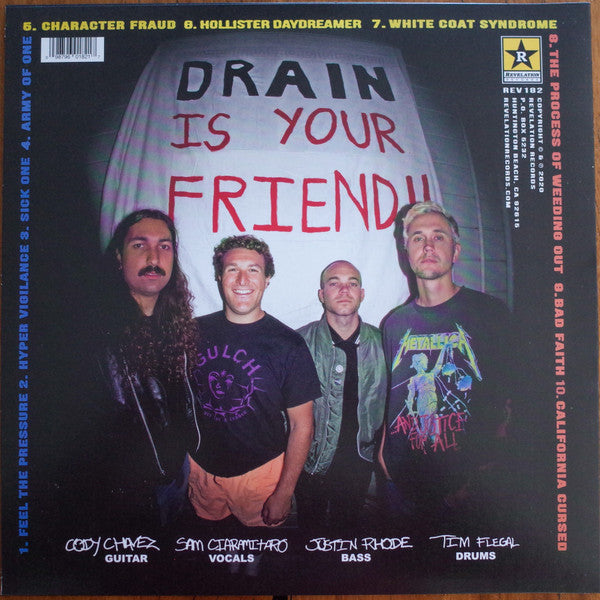 Drain - California Cursed [Light Blue/White Marble]