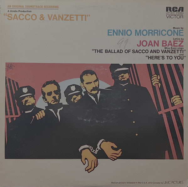 Ennio Morricone - Sacco & Vanzetti (An Original Soundtrack Recording)