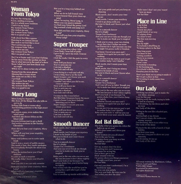 Deep Purple - Who Do We Think We Are