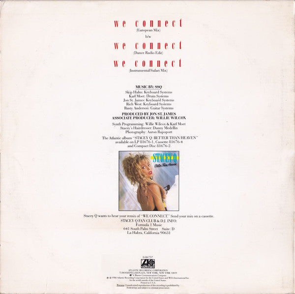 Stacey Q - We Connect