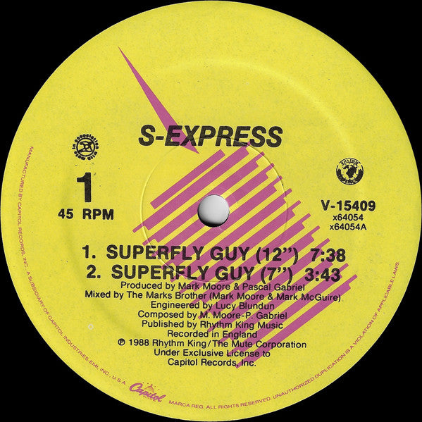 S'Express - Superfly Guy